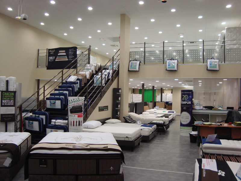 Retail mezzanine floor